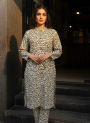 Long Kurti with Trouser Cheetah