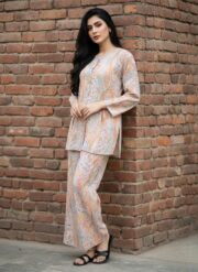 2 Piece Co-ord Set Dress Pink - Image 3