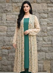 Gown Style 3 Piece Long Shirt